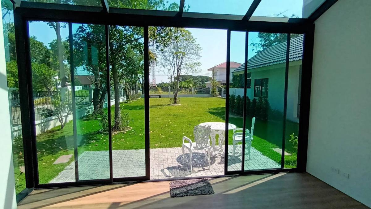 For SaleHouseMin Buri, Romklao : 2 storey detached house for sale, Panya Lek Home Nimit, new, new renovated, modern style, luxury Install the solar system, convert corner, ready to stay