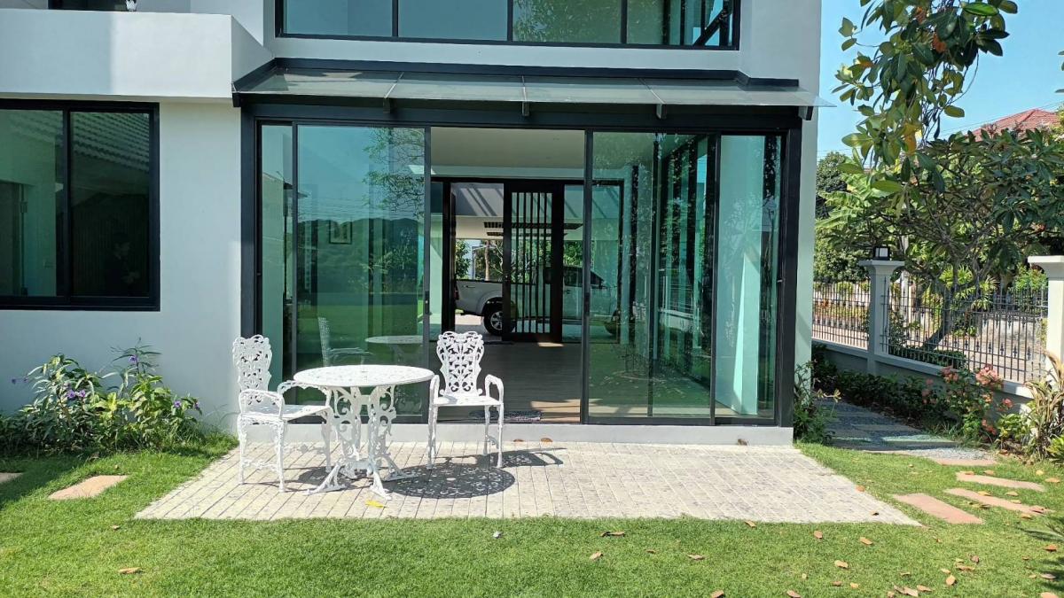 For SaleHouseMin Buri, Romklao : 2 storey detached house for sale, Panya Lek Home Nimit, new, new renovated, modern style, luxury Install the solar system, convert corner, ready to stay