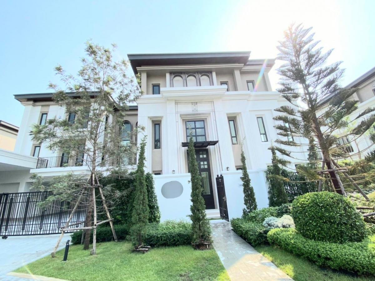 For RentHousePattanakan, Srinakarin : 🌜⭐️🌛Luxury 3-storey detached house for rent. Cinq Royal Krungthep Kreetha