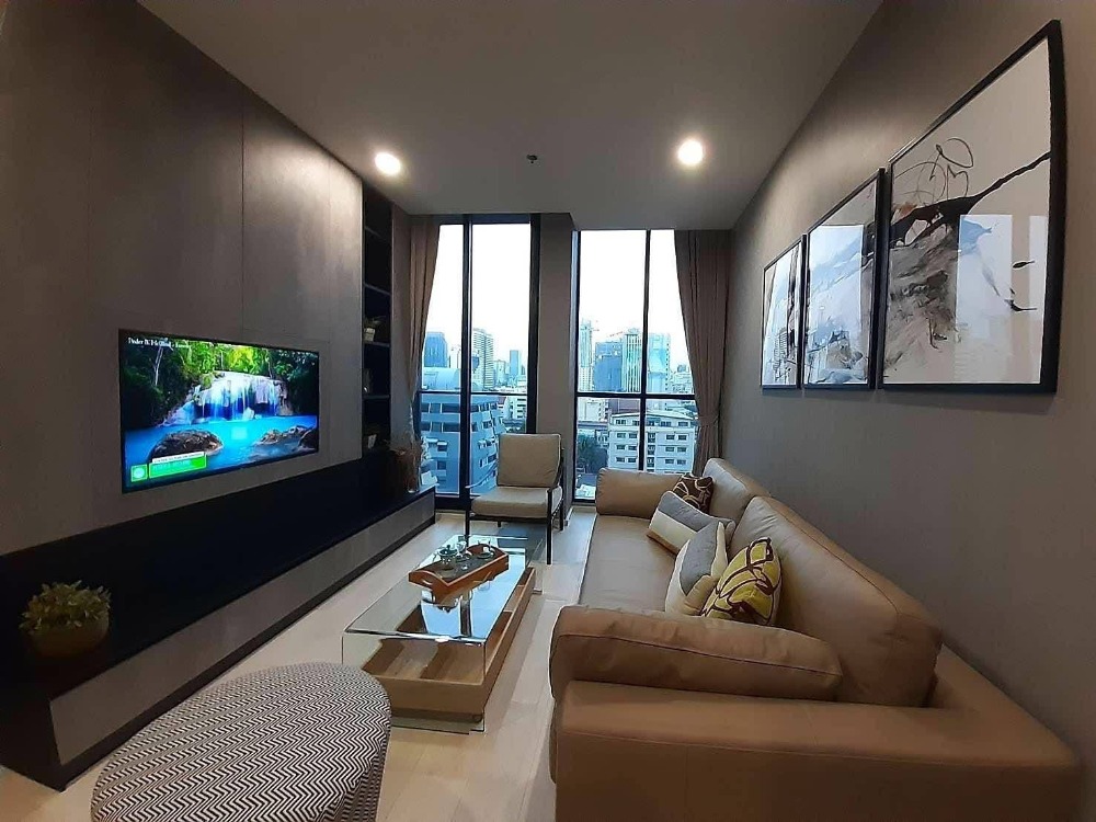 For RentCondoWitthayu, Chidlom, Langsuan, Ploenchit : ♦ Good Deal ♦ Tower B, 05+ floor 70.00 sq.m. | 2 bedroom, 1 bathroom | Condo with Skywalk connecting to BTS Phloen Chit, Central Embassy