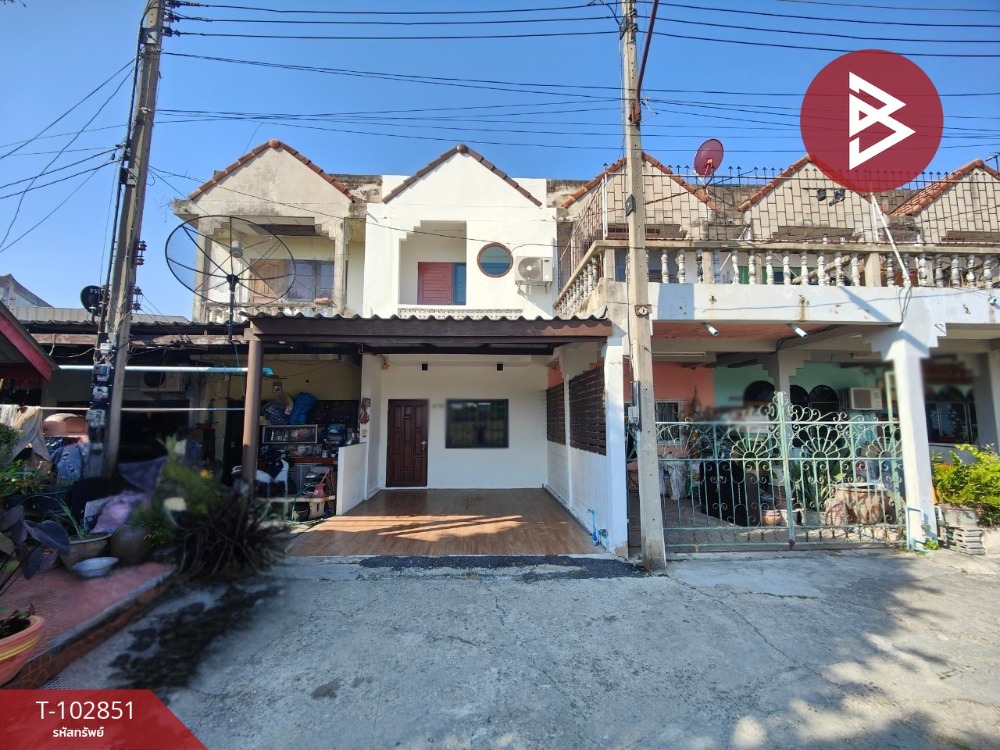 For SaleTownhomeNakhon Pathom : Townhouse for sale, 2 floors, area 13 sq m, Nakhon Chai Si, Nakhon Pathom