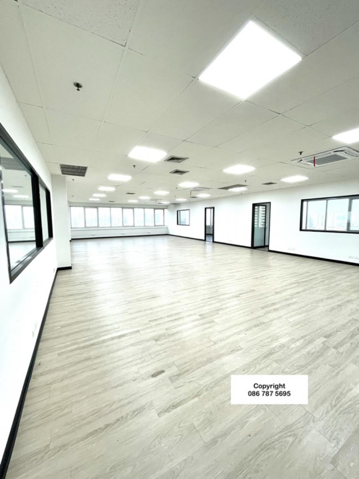 For RentOfficeRama3 (Riverside),Satupadit : Office for rent, river view, next to the main road, BRT Wat Dan