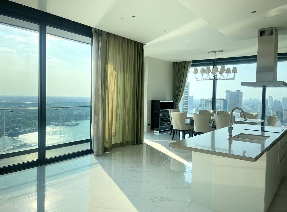 For SaleCondoRama3 (Riverside),Satupadit : For sale Rare Iten Unit at Canapaya Residence 4 bedrooms 248 sq m. Panorama view