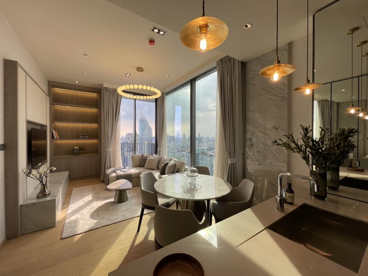 ให้เช่าคอนโดวิทยุ ชิดลม หลังสวน : 2ห้องนอน 2ห้องน้ำ ชั้น43  ตกแต่งครบพร้อมเข้าอยู่