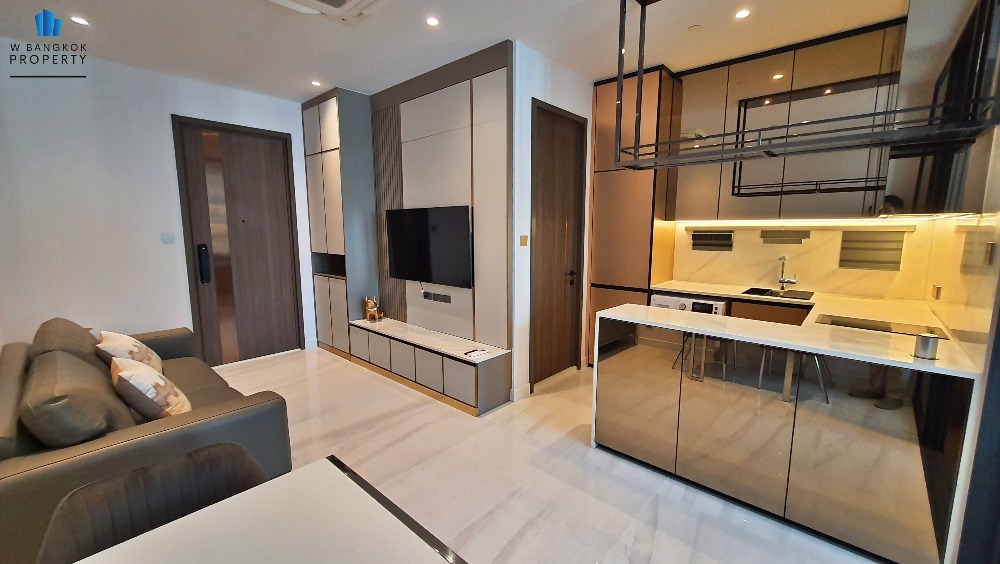 For RentCondoSathorn, Narathiwat : Condo for rent Supalai Icon Sathorn 1-Bed 1-Bath 44 sq m. High floor, good view, luxuriously decorated, ready to move in