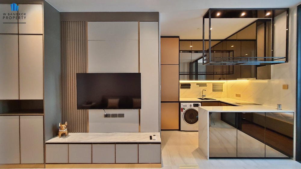 For RentCondoSathorn, Narathiwat : Condo for rent Supalai Icon Sathorn 1-Bed 1-Bath 44 sq m. High floor, good view, luxuriously decorated, ready to move in