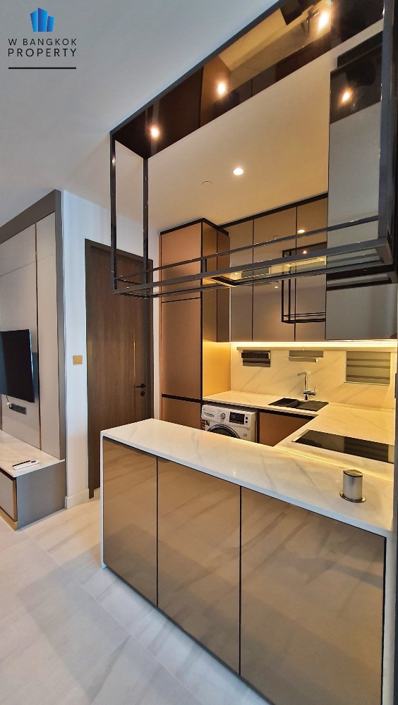 For RentCondoSathorn, Narathiwat : Condo for rent Supalai Icon Sathorn 1-Bed 1-Bath 44 sq m. High floor, good view, luxuriously decorated, ready to move in