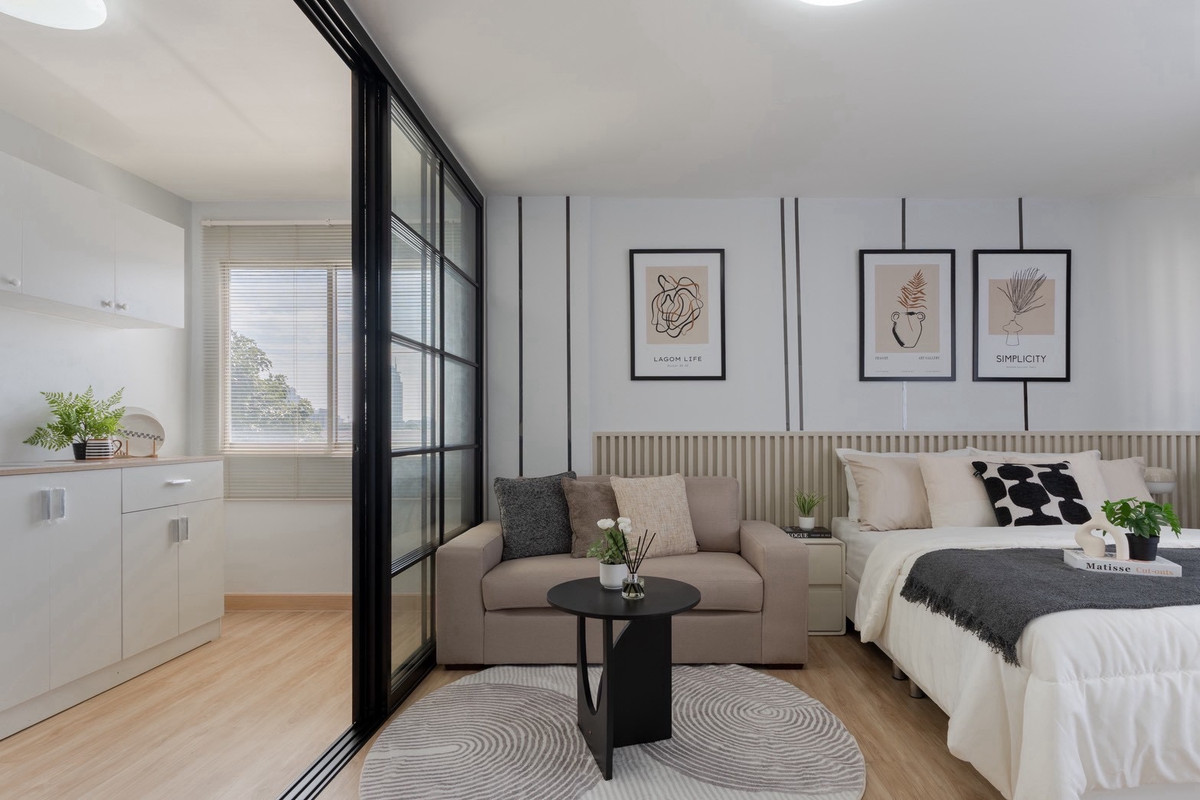 For SaleCondoLadprao101, Happy Land, The Mall Bang Kapi : ❤️City villa❤️ Lat Phrao 130