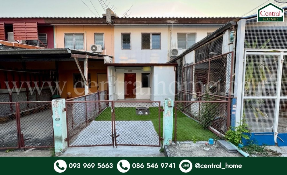 For SaleTownhomeChaengwatana, Muangthong : 2-storey townhouse, Nonthaburi Community Housing, good location, ready to move in