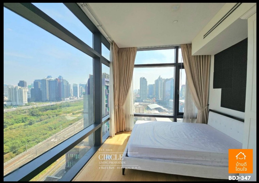 ขายคอนโดพระราม 9 เพชรบุรีตัดใหม่ RCA : โปรไฟไหม้ 🔥 Circle Living Prototype (83.95 ตร.ม.) 2 นอน 2 น้ำ Panoramic View ใกล้ MRT เพชรบุรี เพียง 800 ม.