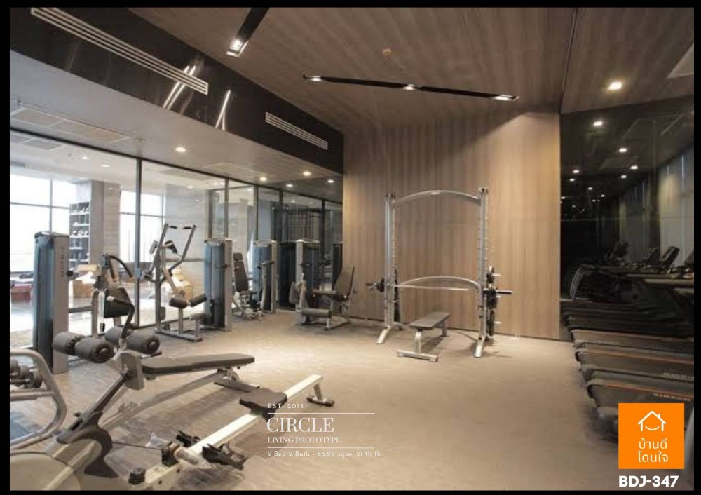 For SaleCondoRama9, Petchburi, RCA : Special promotion, Luxury corner condo, beautiful Circle Living Prototype (83.95 sq m.), 2 bedrooms, 2 bathrooms, Panoramic View, near MRT Phetchaburi, only 800 m.