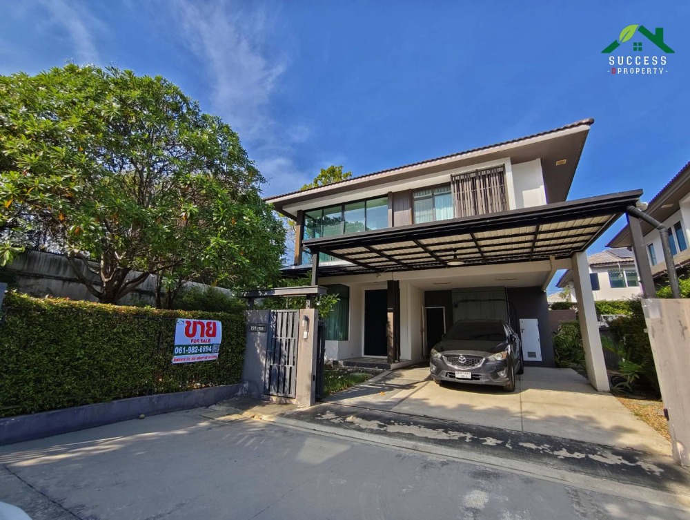ขายบ้านสมุทรปราการ สำโรง : #ขายบ้านเดี่ยว มัณฑนา ศรีนครินทร์-บางนา บ้านแปลงมุม เนื้อที่เยอะ ต่อเติมครบ ทำเลติดถนนหนามแดง ใกล้รถไฟฟ้า MRT ศรีด่าน