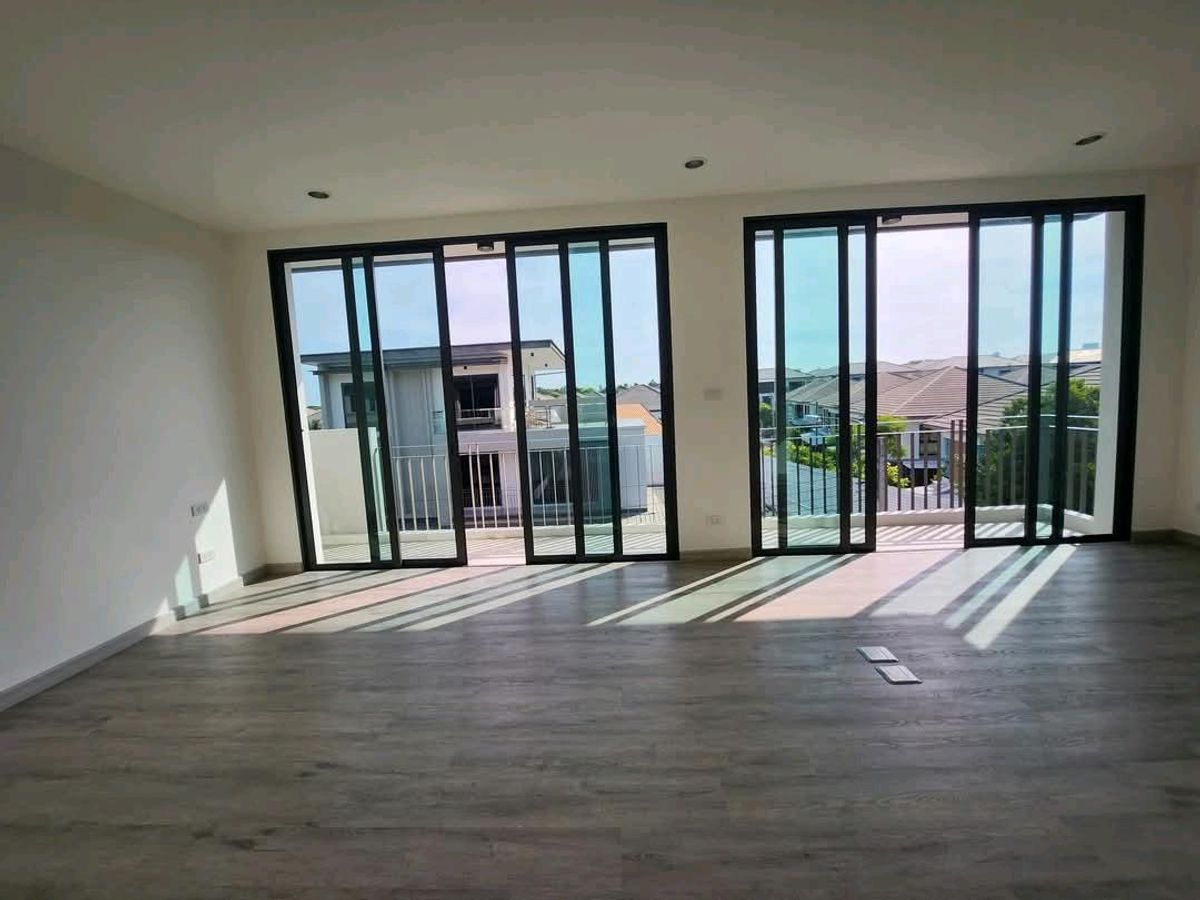 For SaleHouseLadkrabang, Suwannaphum Airport : AQ Arbor Suan Luang Rama 9 ♨️ New house 12.5 million ♨️