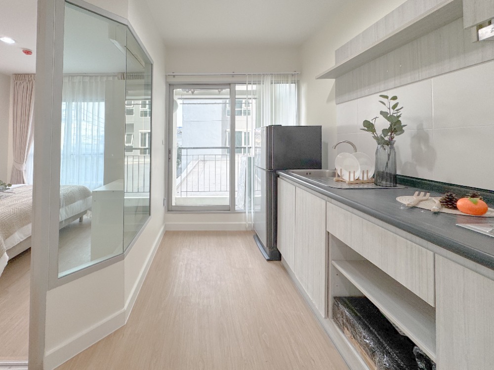 For SaleCondoChaengwatana, Muangthong : For sale!! Aspire Ngamwongwan Condo, best price in the project, fully furnished and ready to move in