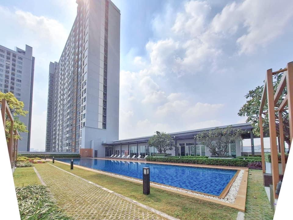 For SaleCondoChaengwatana, Muangthong : For sale!! Aspire Ngamwongwan Condo, best price in the project, fully furnished and ready to move in