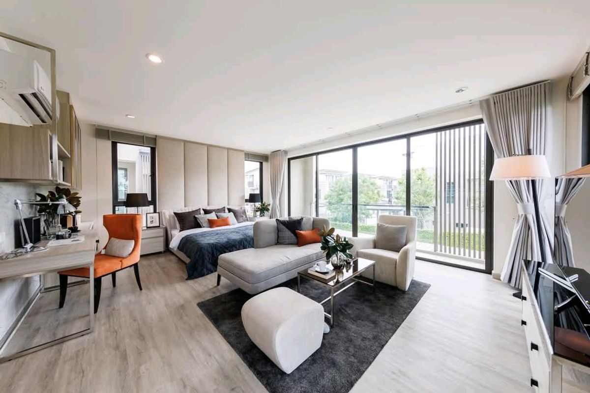 For SaleHouseLadkrabang, Suwannaphum Airport : AQ Arbor Suan Luang Rama 9 ♨️ New house 12.5 million ♨️