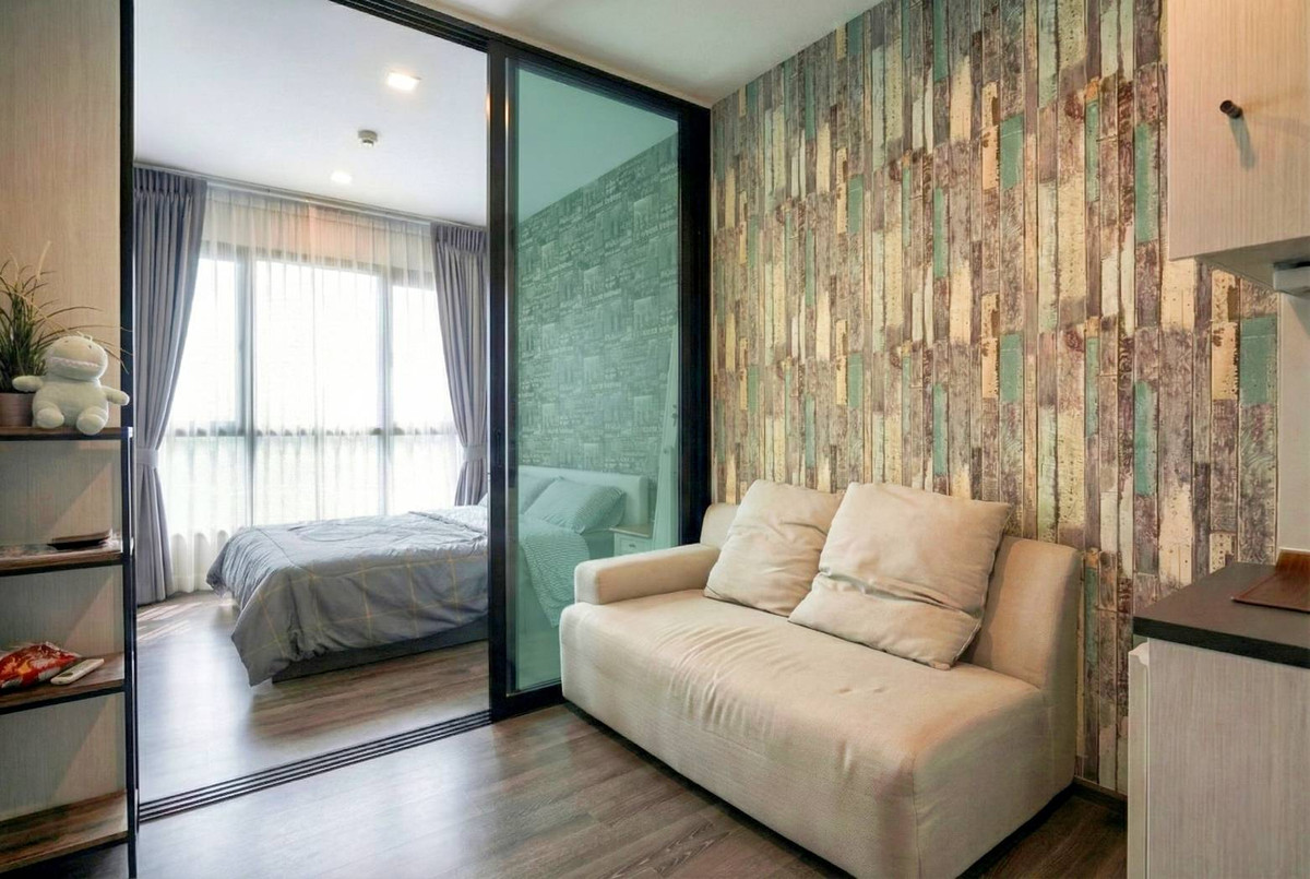 For SaleCondoOnnut, Udomsuk : Beautiful room as advertised, fully furnished⭐The Base Park West (The Base Park West Sukhumvit 77)