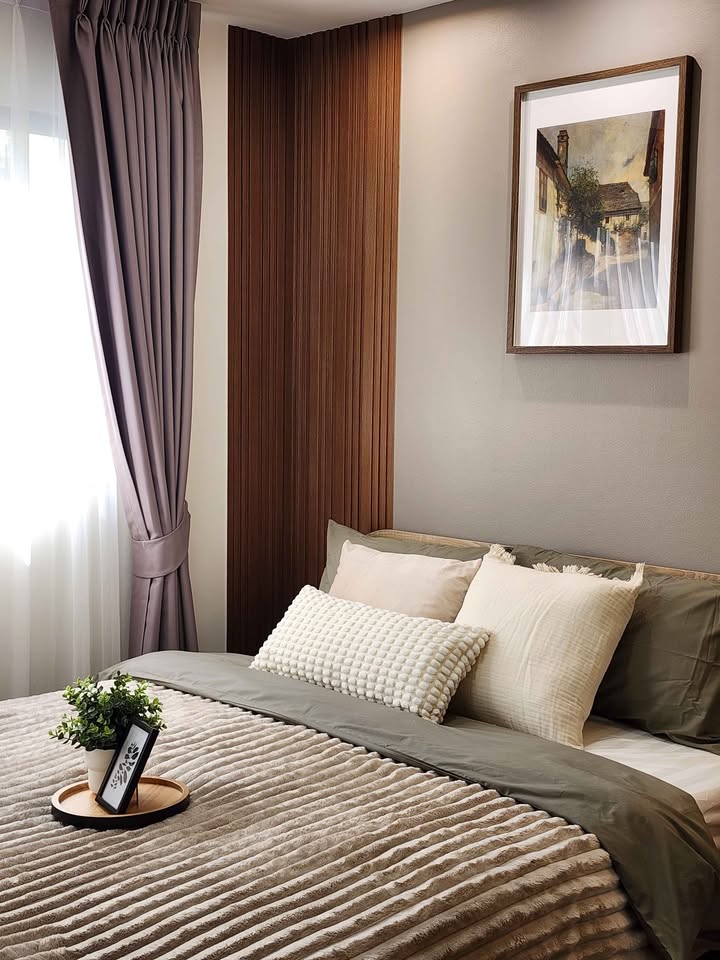 For SaleCondoOnnut, Udomsuk : North direction, beautiful room, complete furniture⭐Lumpini Center Sukhumvit 77 (Lumpini Center Sukhumvit 77)