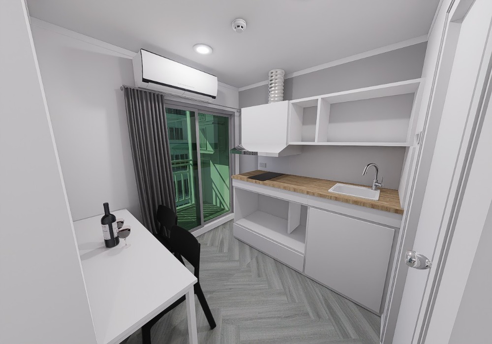 ขายคอนโดอ่อนนุช อุดมสุข : ห้องสวยรีโนเวทใหม่ เฟอร์ฯครบ⭐Lumpini Ville Sukhumvit 77 Phase 2 (ลุมพินี วิลล์ สุขุมวิท 77 เฟส 2)