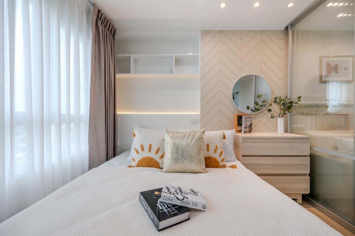 For SaleCondoBang Sue, Wong Sawang, Tao Pun : 🎀Beautifully decorated room 🏙City view 🚅Near MRT Tao Poon😊😊“Lumpini Ville Prachachuen-Phong Phet 2”🤗🤗