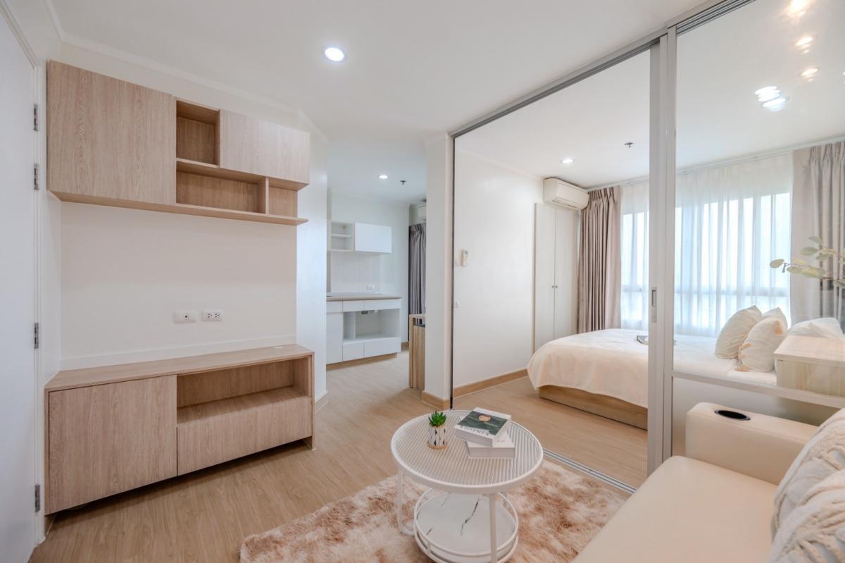 For SaleCondoBang Sue, Wong Sawang, Tao Pun : 🎀Beautifully decorated room 🏙City view 🚅Near MRT Tao Poon😊😊“Lumpini Ville Prachachuen-Phong Phet 2”🤗🤗