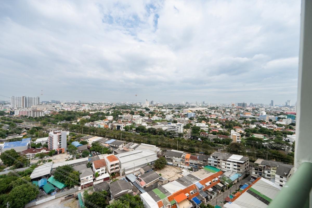 For SaleCondoBang Sue, Wong Sawang, Tao Pun : 🎀Beautifully decorated room 🏙City view 🚅Near MRT Tao Poon😊😊“Lumpini Ville Prachachuen-Phong Phet 2”🤗🤗