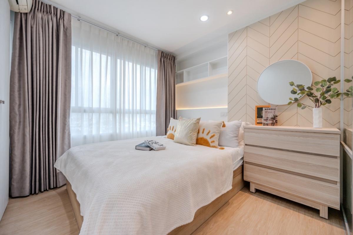 For SaleCondoBang Sue, Wong Sawang, Tao Pun : 🎀Beautifully decorated room 🏙City view 🚅Near MRT Tao Poon😊😊“Lumpini Ville Prachachuen-Phong Phet 2”🤗🤗