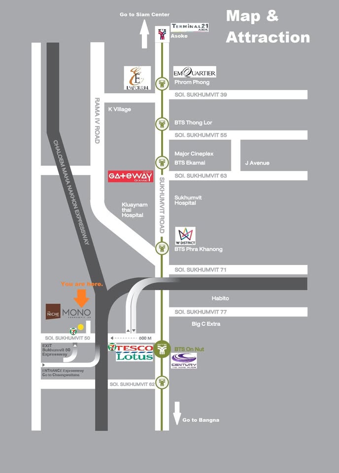ขายคอนโดอ่อนนุช อุดมสุข : ห้องสวยเฟอร์ฯครบ⭐Niche Mono Sukhumvit 50 (นิช โมโน สุขุมวิท 50)