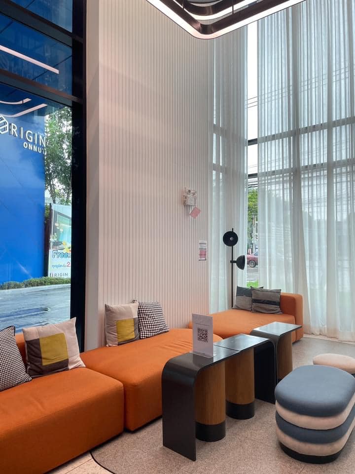 ขายคอนโดอ่อนนุช อุดมสุข : ห้องมุมใหญ่สวยเงียบสงบ เฟอร์ฯครบ⭐The Origin Onnut (ดิ ออริจิ้น อ่อนนุช)