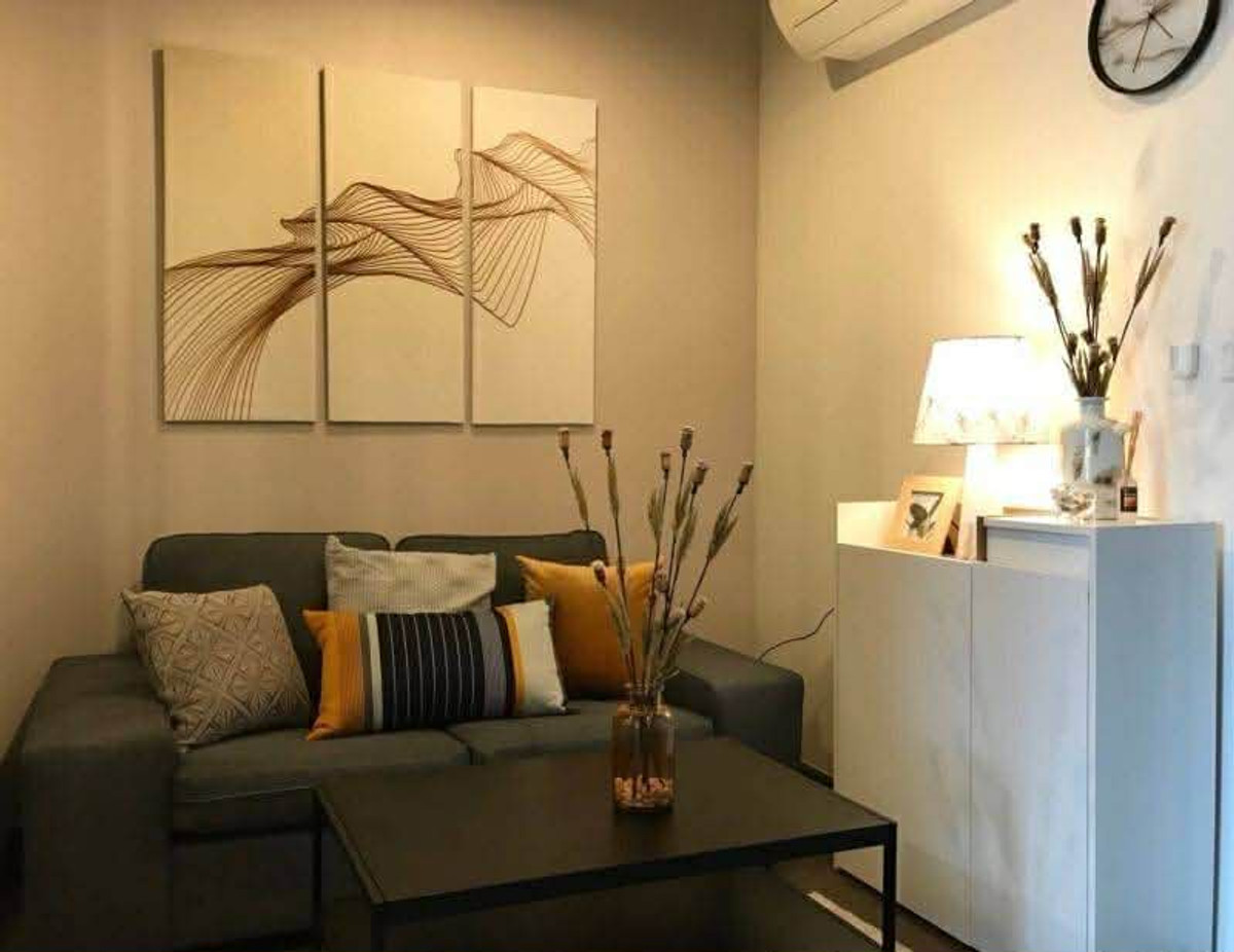 For SaleCondoOnnut, Udomsuk : Beautiful room, fully furnished, ready to move in⭐The Base Park West (The Base Park West Sukhumvit 77)