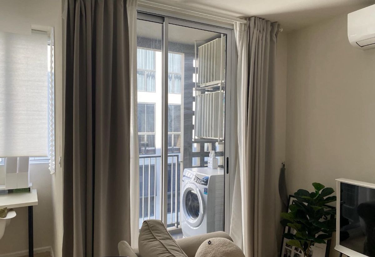 For SaleCondoOnnut, Udomsuk : Beautiful room, good view, complete furniture⭐Chambers Onnut Station (Chambers On Nut Station)