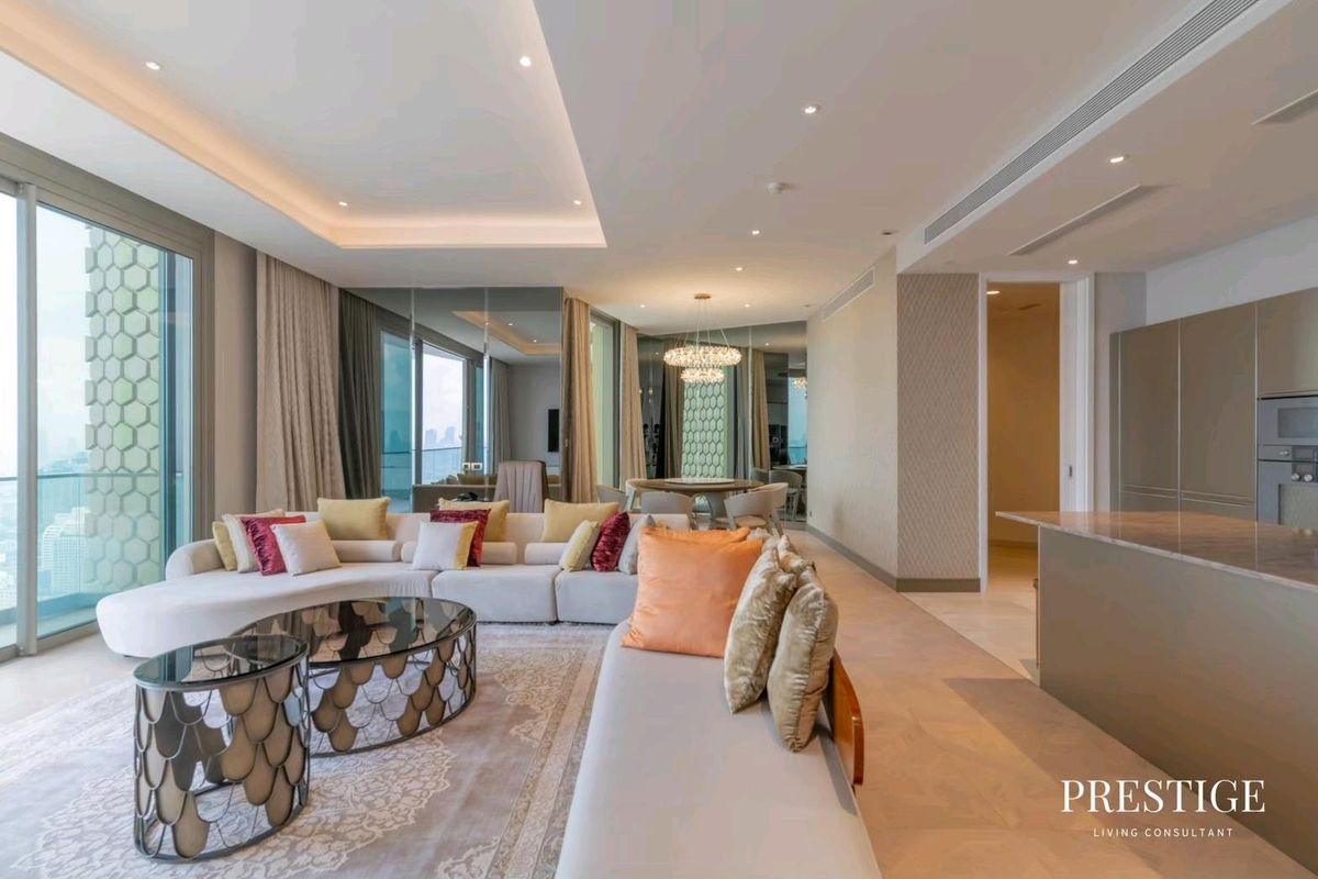 For RentCondoWongwianyai, Charoennakor : 📌For RENT | The Residences at Mandarin Oriental 3BR 222sqm 350,000 THB