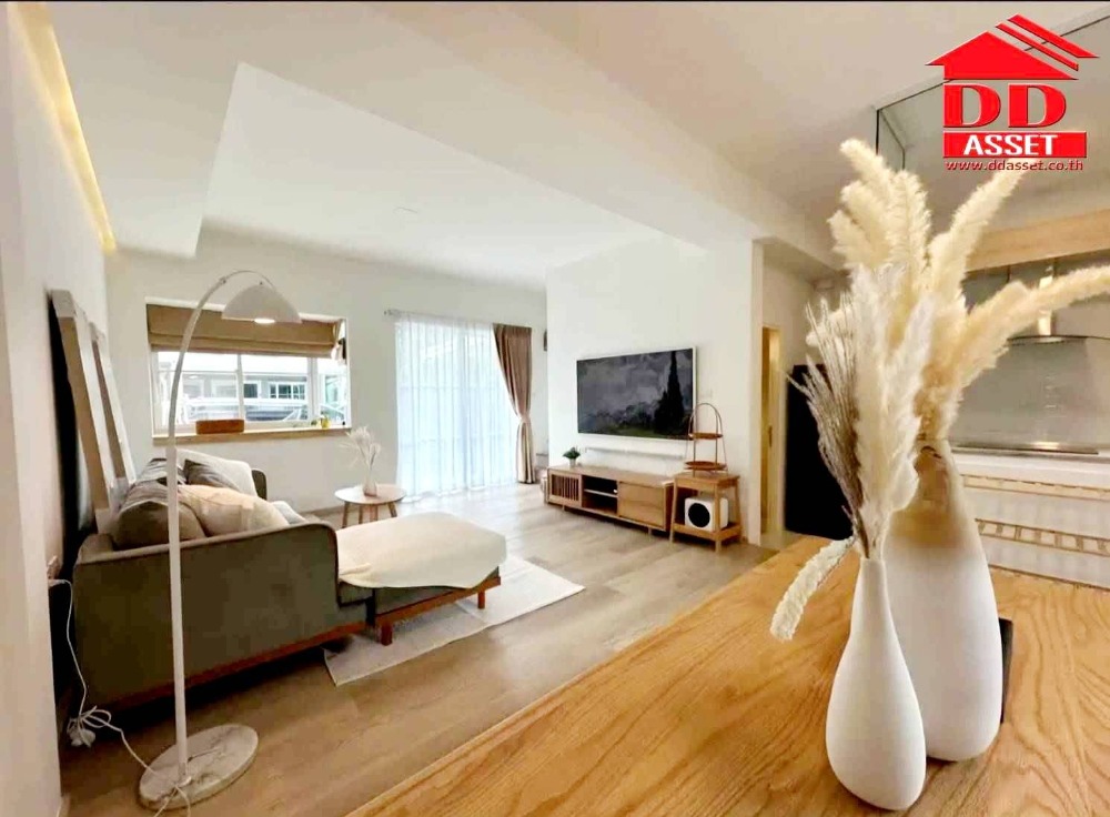 For RentTownhomeBangna, Bearing, Lasalle : For Rent Indy 2 Bangna - Ramkhamhaeng 2 2-storey townhouse, Indy Village Bangna - Ramkhamhaeng, opposite Mega Bangna, code: T8108