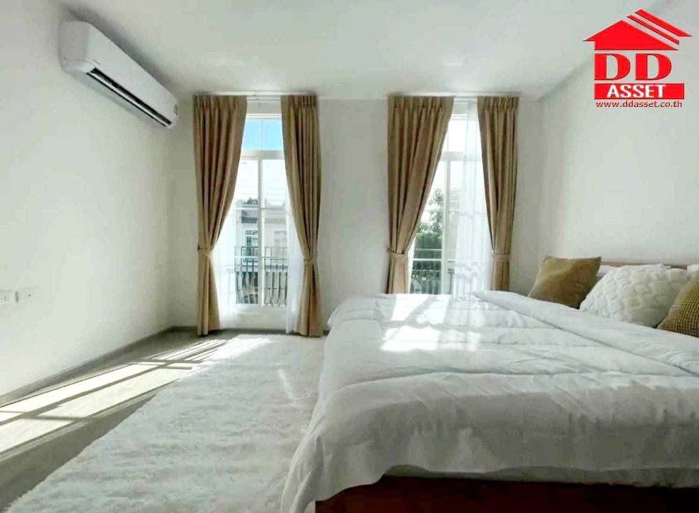 For RentTownhomeBangna, Bearing, Lasalle : For Rent Indy 2 Bangna - Ramkhamhaeng 2 2-storey townhouse, Indy Village Bangna - Ramkhamhaeng, opposite Mega Bangna, code: T8108