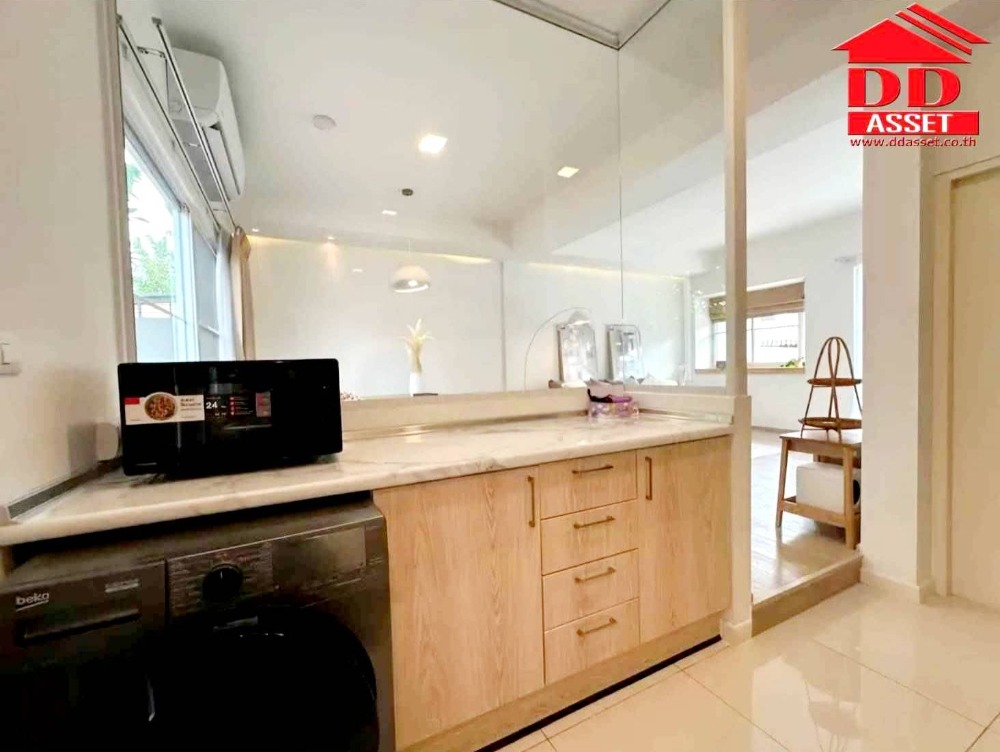 For RentTownhomeBangna, Bearing, Lasalle : For Rent Indy 2 Bangna - Ramkhamhaeng 2 2-storey townhouse, Indy Village Bangna - Ramkhamhaeng, opposite Mega Bangna, code: T8108