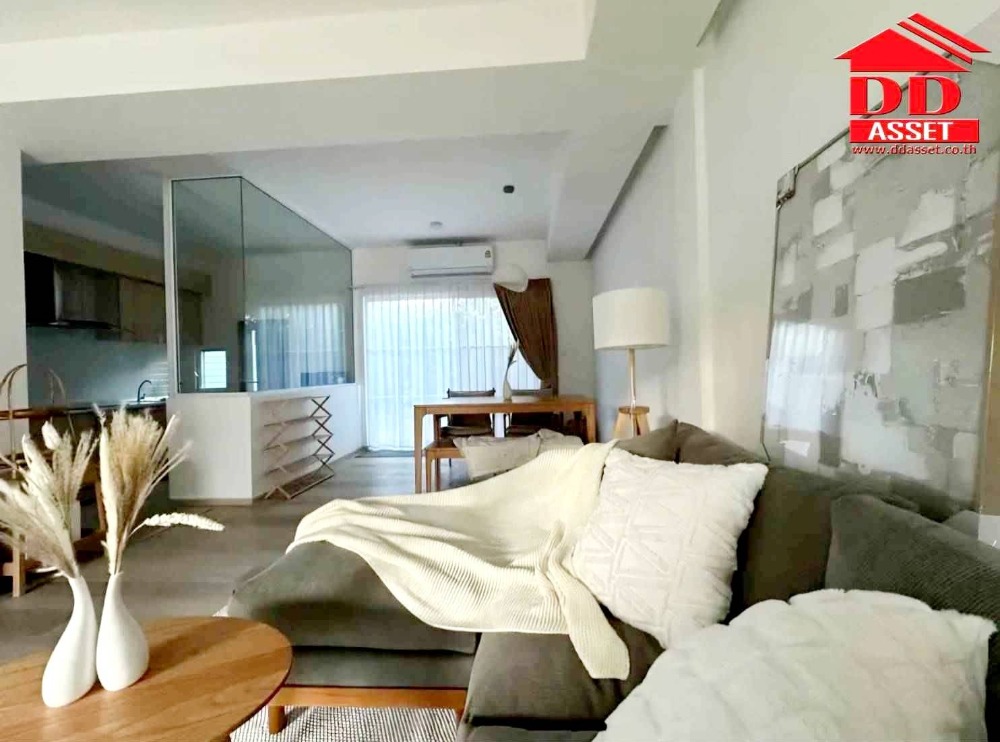 For RentTownhomeBangna, Bearing, Lasalle : For Rent Indy 2 Bangna - Ramkhamhaeng 2 2-storey townhouse, Indy Village Bangna - Ramkhamhaeng, opposite Mega Bangna, code: T8108