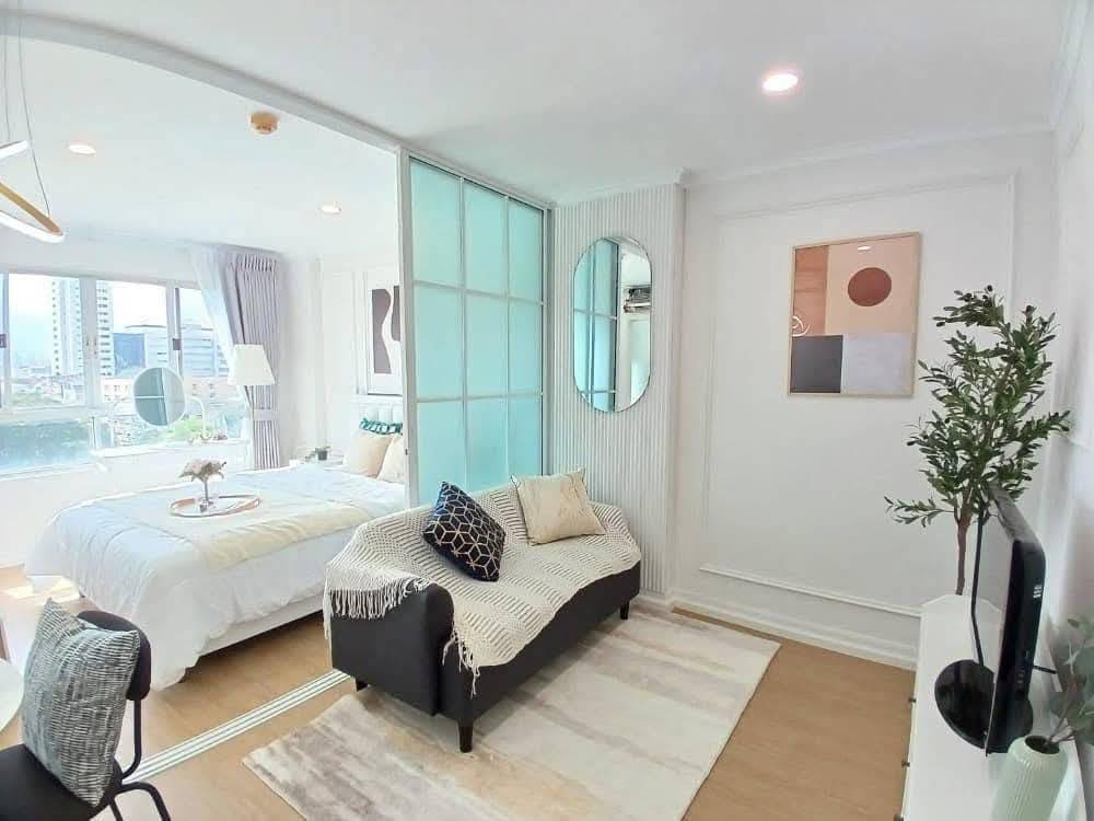 For SaleCondoRamkhamhaeng, Hua Mak : For Sale Lumpini Ville Ramkhamhaeng 26 Condo for sale, newly decorated with furniture, code: C8275