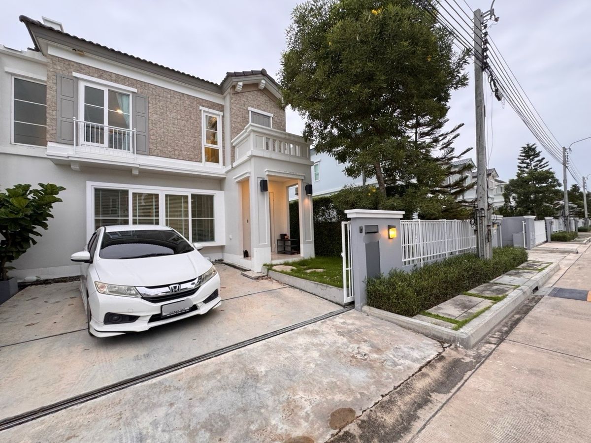 ให้เช่าบ้านบางนา แบริ่ง ลาซาล : 💥ForRent💥Anya Bangna-Ramkhamhang 2 🏡 Near Mega Bangna‼️Private Garden 🌳 Fully furnished 🌟Ready to move in 🌟