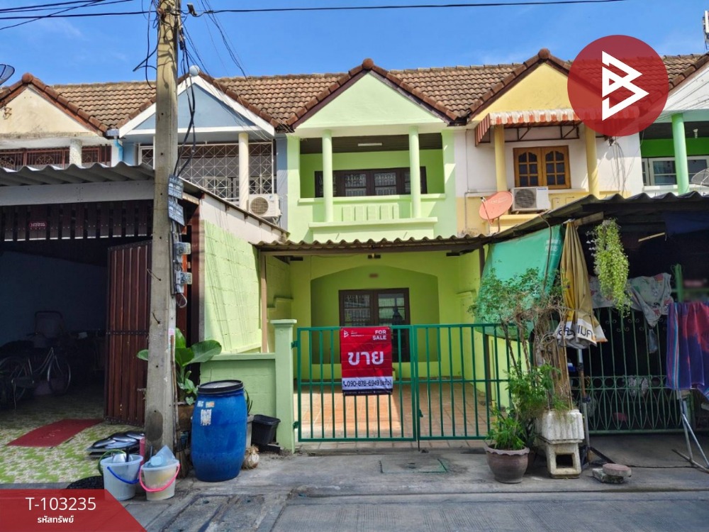 ขายทาวน์โฮมสมุทรปราการ สำโรง : ขายทาวน์เฮ้าส์ หมู่บ้านบ้านเธียรเกษม สำโรงเหนือ สมุทรปราการ