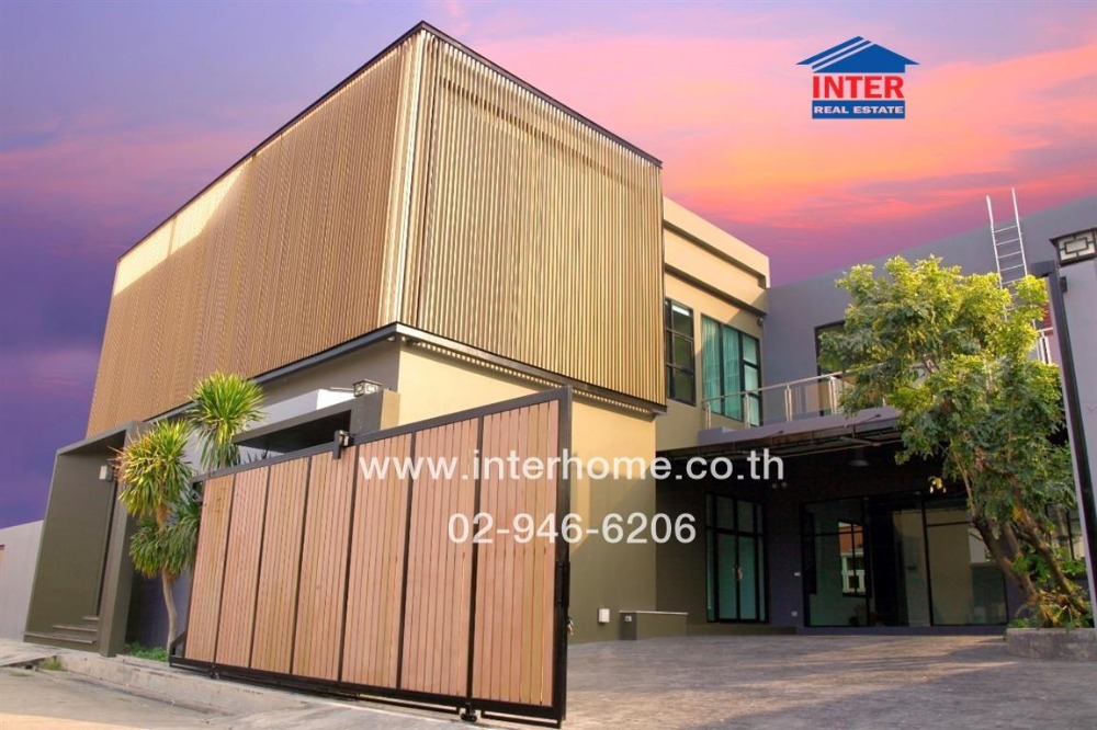 For SaleHouseNawamin, Ramindra : 2-storey detached house, 159 sq.w., Lanmani Village, near Sai Mai Avenue, Soi Lanmani 12, Soi Sai Mai 55, Sai Mai Road, Sai Mai District, Bangkok