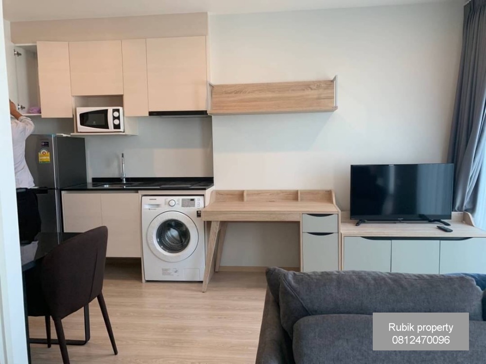 ให้เช่าคอนโดรัชดา ห้วยขวาง : ✨ For Rent: Noble Revolve Ratchada – Modern & Stylish 1-Bedroom Condo ✨ (RB460)