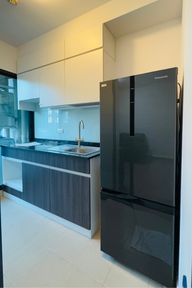 For SaleCondoBangna, Bearing, Lasalle : Selling below cost appraisal, Supalai City Resort Bearing Station, Sukhumvit 105, corner room, ready to move in