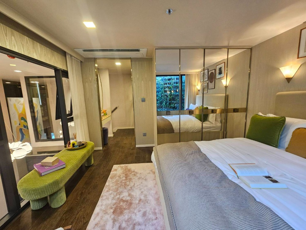 ขายคอนโดราชเทวี พญาไท : 1 นอน สไตล์ loft Shush ราชเทวี ติด BTS ราชเทวี ใกล้ จุฬา 081-245-7349