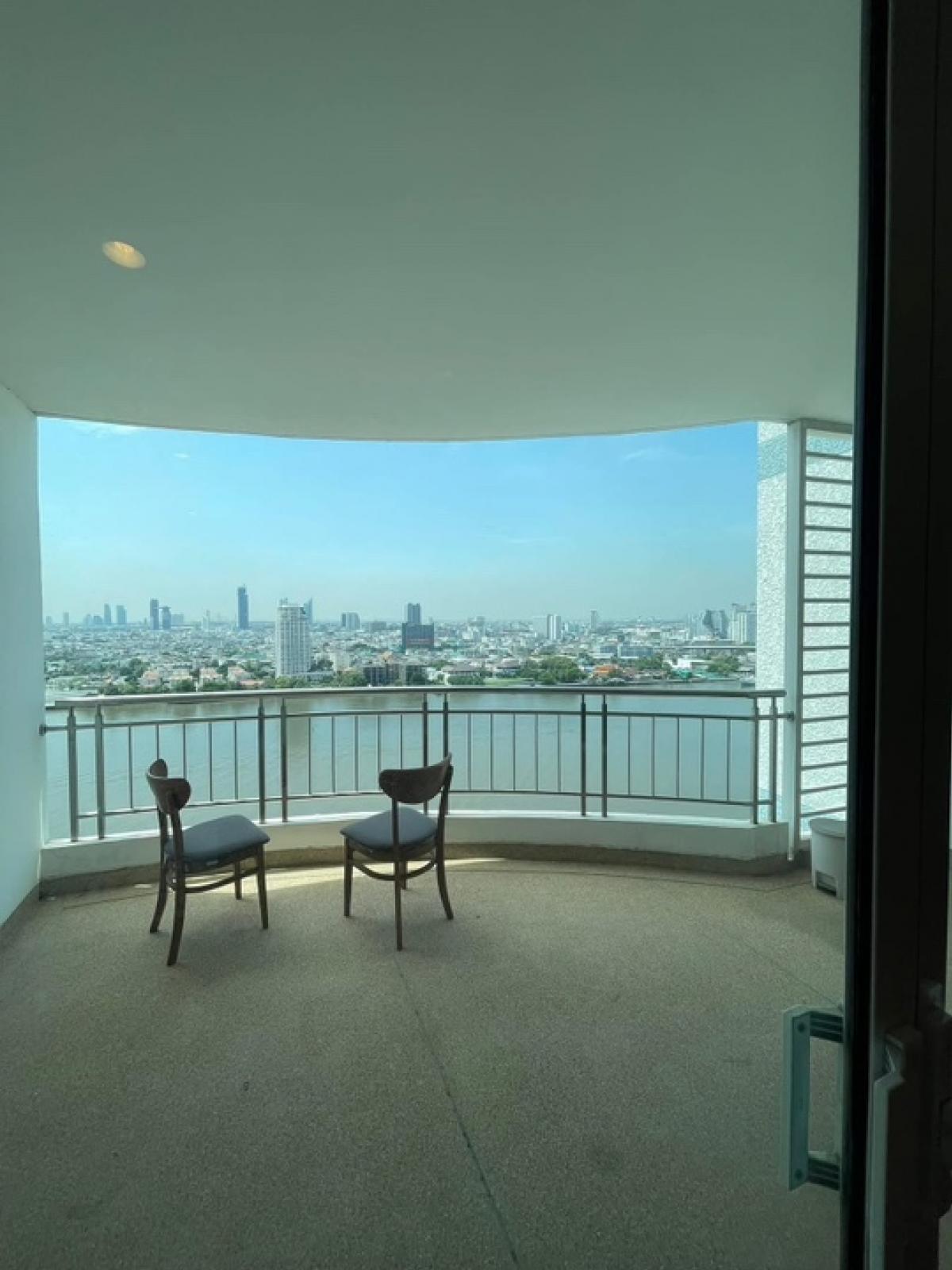 ขายคอนโดวงเวียนใหญ่ เจริญนคร : 📢👇Rare item!!Huge river view , big balcony at Supalai River Resort Charoennakorn , near Icon Siam