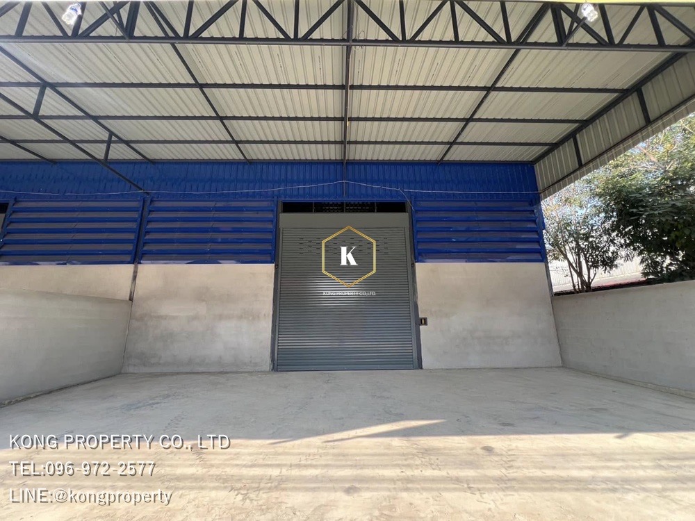For RentWarehouseNonthaburi, Bang Yai, Bangbuathong : Warehouse for rent, Sai Noi, Nonthaburi, near Road 346, size 420 sq m.