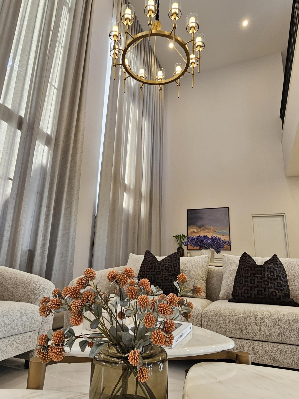 ให้เช่าบ้านพัฒนาการ ศรีนครินทร์ : Narasiri Krungthep Kreetha  For Rent Newly Built House 359,000/Month