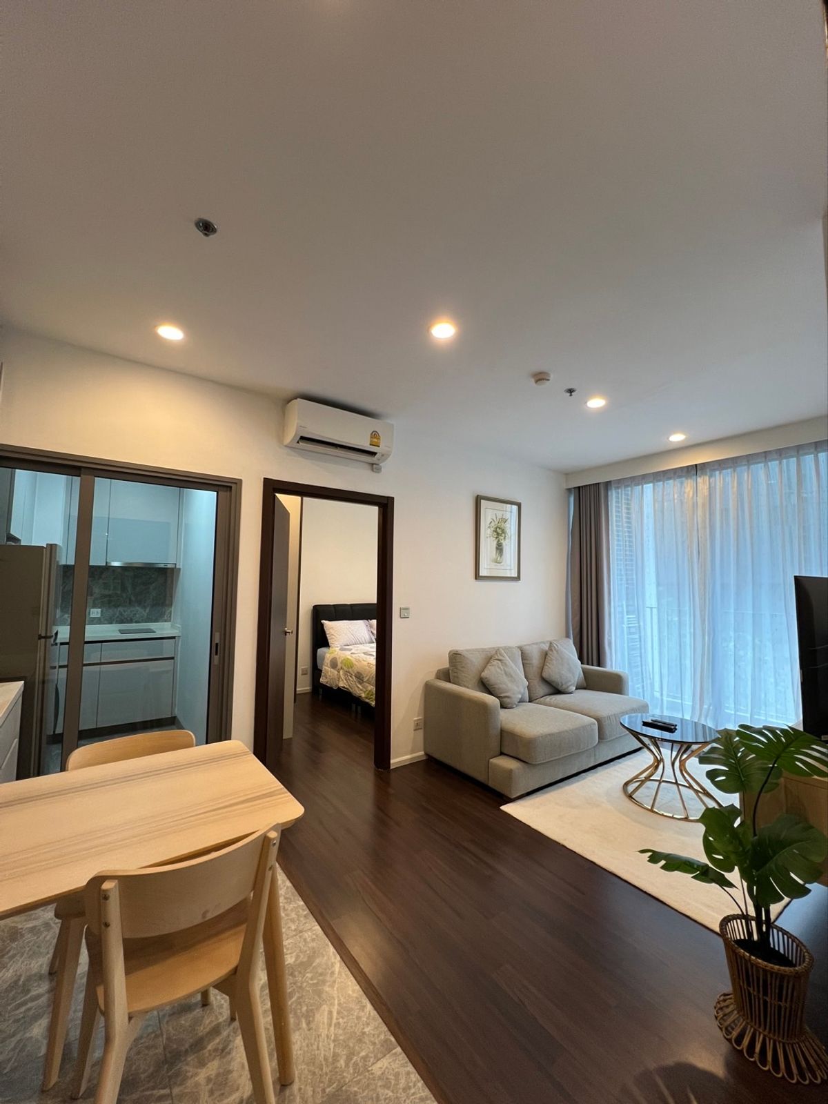 ให้เช่าคอนโดอ่อนนุช อุดมสุข : เจ้าของปล่อยเช่าเอง Whizdom Inspire Sukhumvit 101 วิวสวน ชั้น7 ราคาเช่า 30,000/เดือน