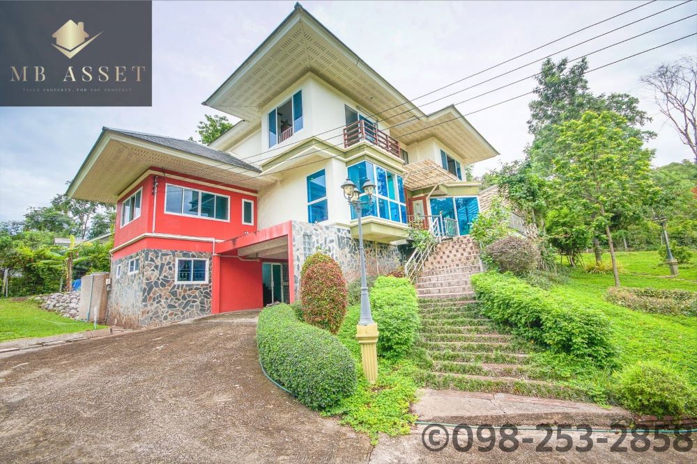 For SaleHousePhetchabun : House for sale, Phu Nao, Camp Son, Khao Kho, near Phu Kaew Resort, Phetchabun, with red Garuda deed, very cheap price reduction