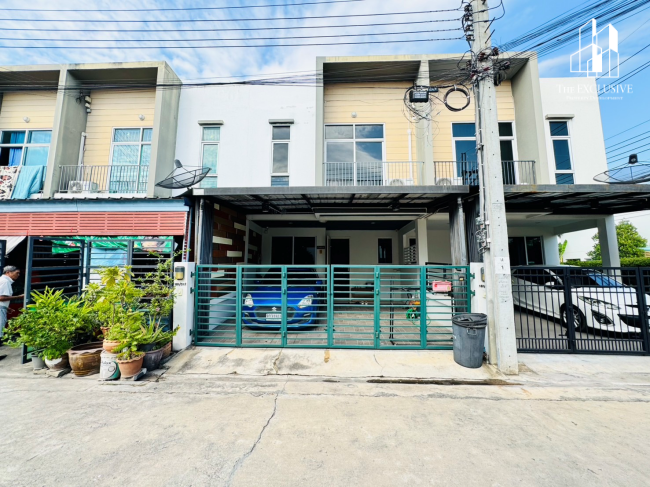 For SaleTownhomeVipawadee, Don Mueang, Lak Si : Townhouse for sale, Happy Ville Donmueang Village (Happy Vill Donmueang), with furniture
