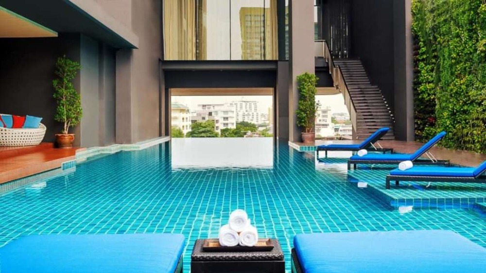 ขายคอนโดสุขุมวิท อโศก ทองหล่อ : ขาย  Movenpick Residence Ekkamai 1ห้องนอน เฟอร์นิเจอร์ครบ เหมาะสำหรับอยู่อาศัยและลงทุน ใกล้BTS ทองหล่อ